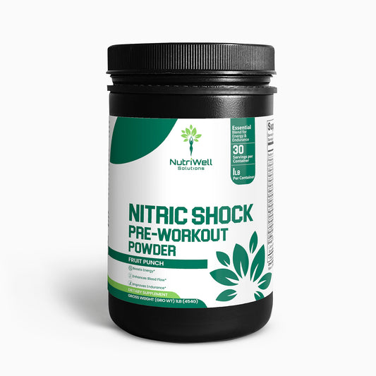 Nitric Shock Pre-Workout Powder (Fruit Punch)