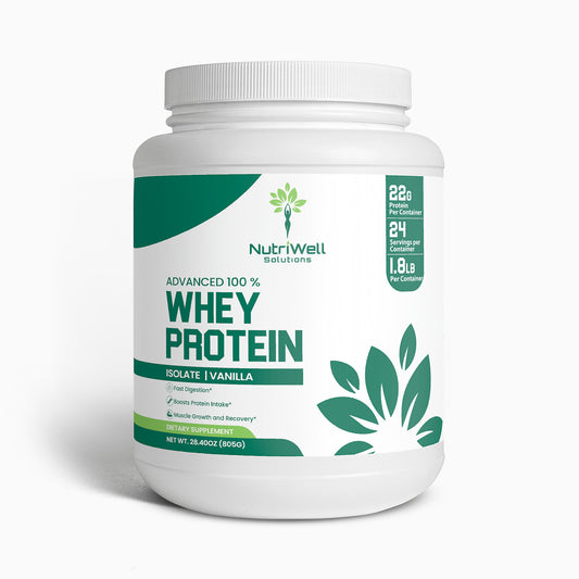 Advanced 100% Whey Protein Isolate (Vanilla)