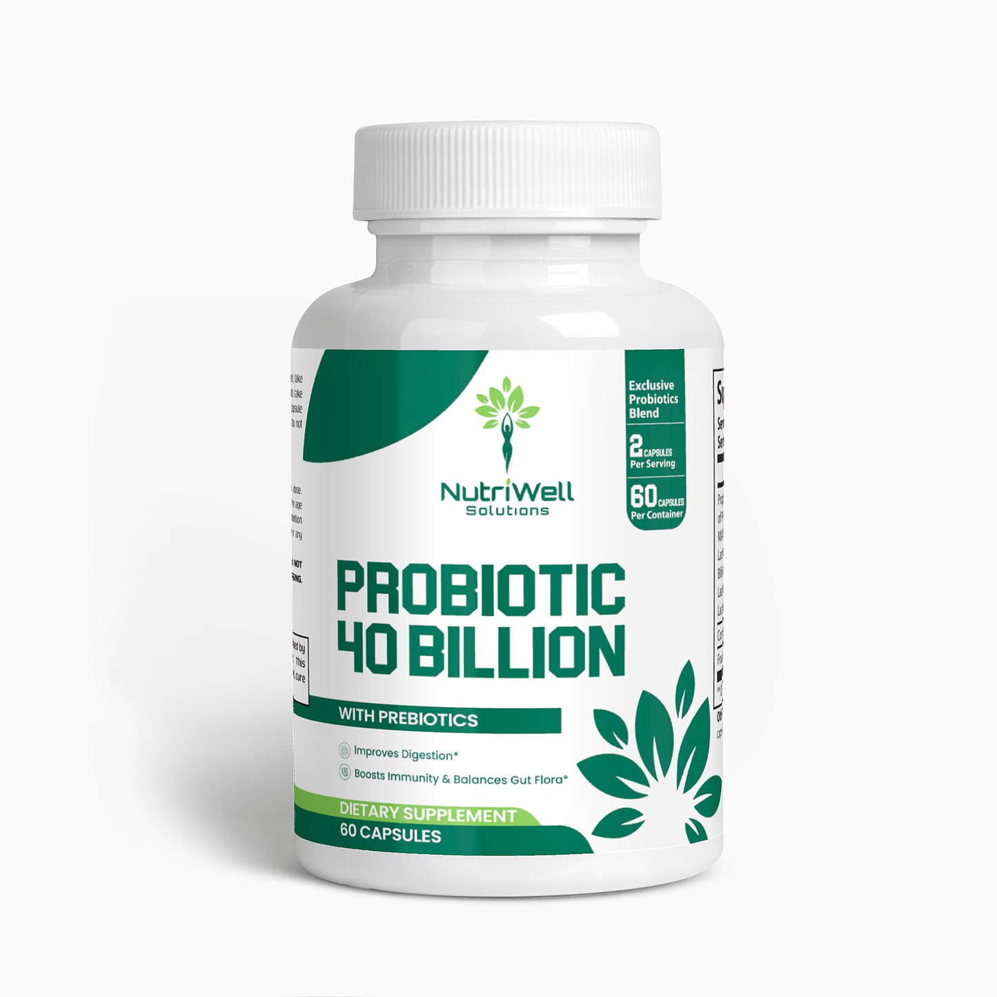 Probiotic 40 Billion with Prebiotics