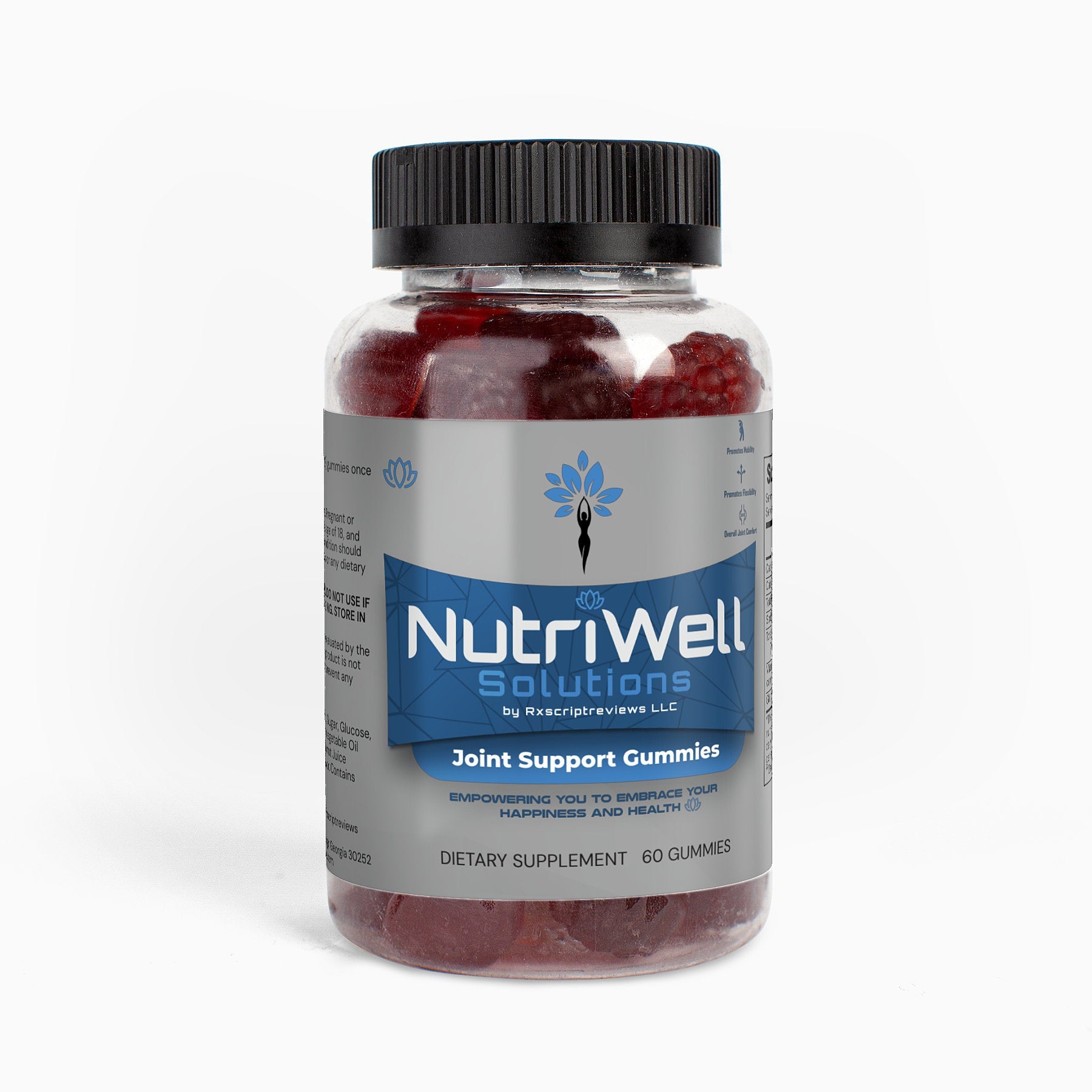 NutriWell Joint Support Gummy Bottle