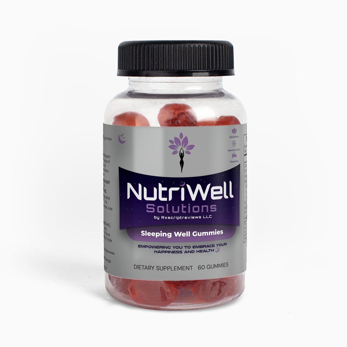 NutriWell Sleep Well Gummy Bottle