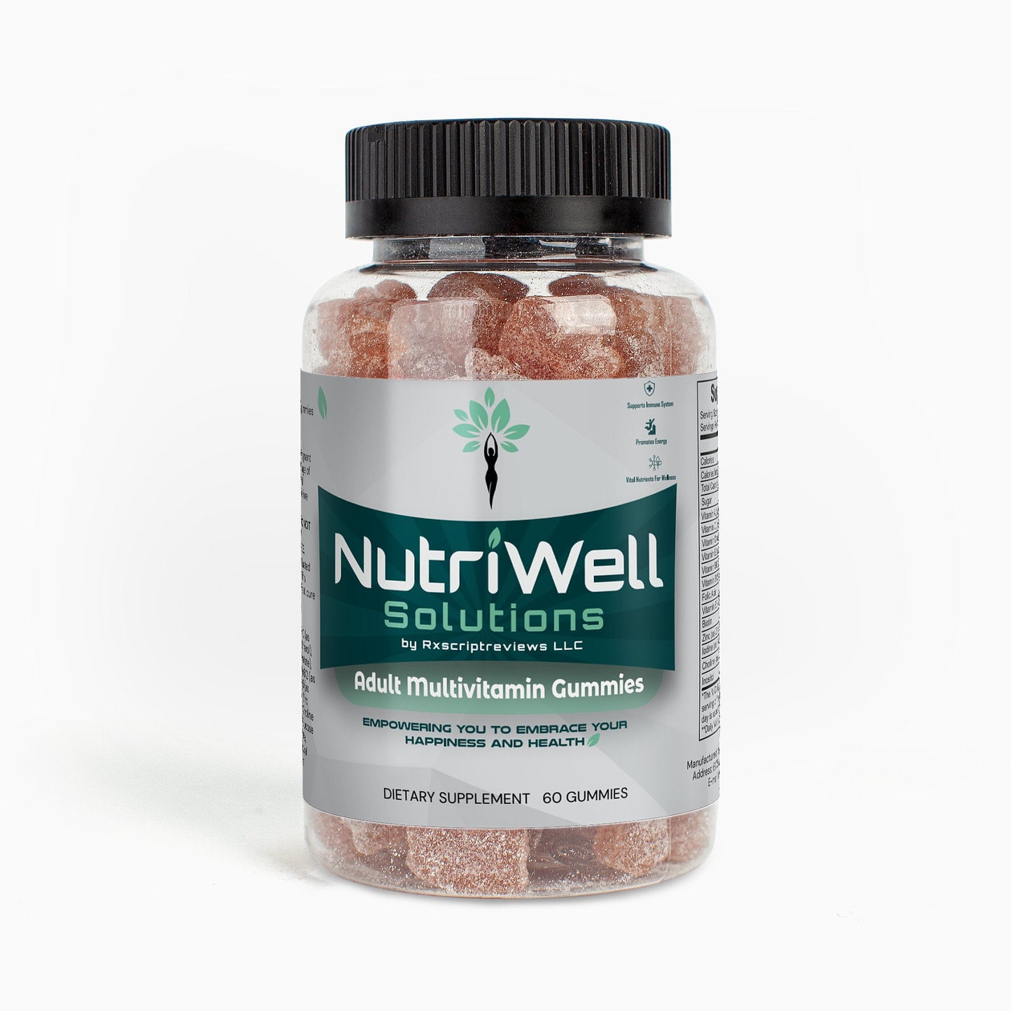 NutriWell Multivitamin Gummy Bottle